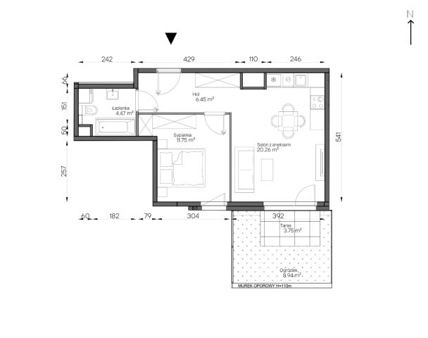 Mieszkanie 2-pokojowe Warszawa Praga-Południe, ul. Podskarbińska. Zdjęcie 7