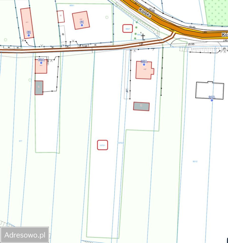 Działka budowlana Dąbie. Zdjęcie 3