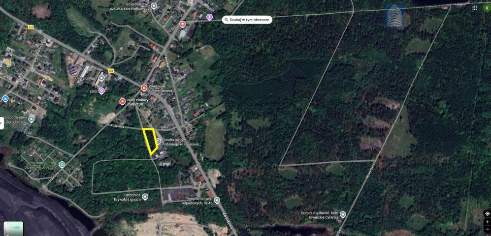 Działka inwestycyjna Knurów Krywałd, ul. Zwycięstwa. Zdjęcie 3