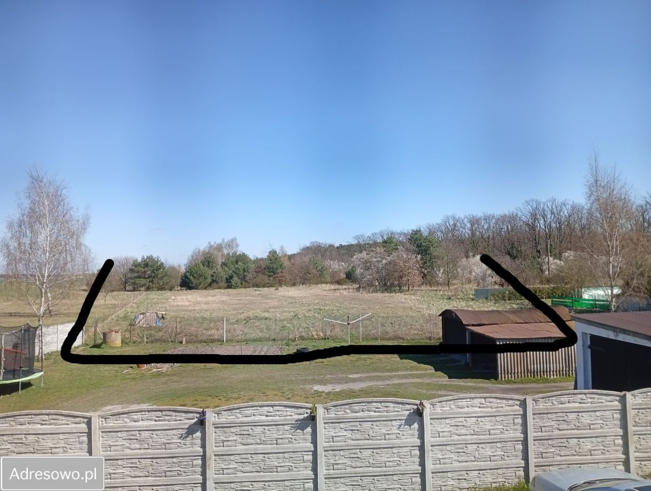 Działka budowlana Nieciecz. Zdjęcie 2
