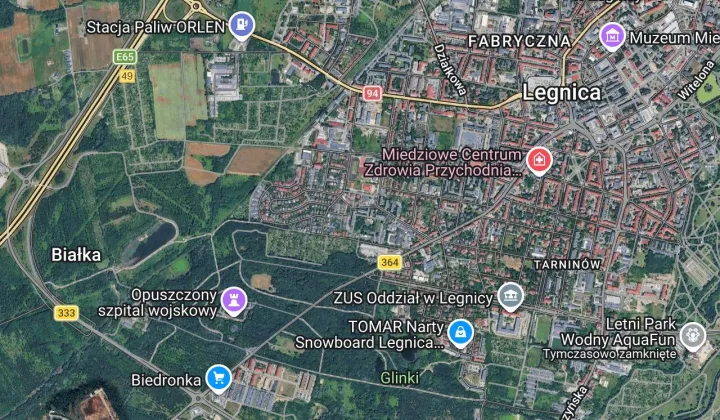 Mieszkanie 2-pokojowe Legnica Tarninów, ul. Adama Asnyka