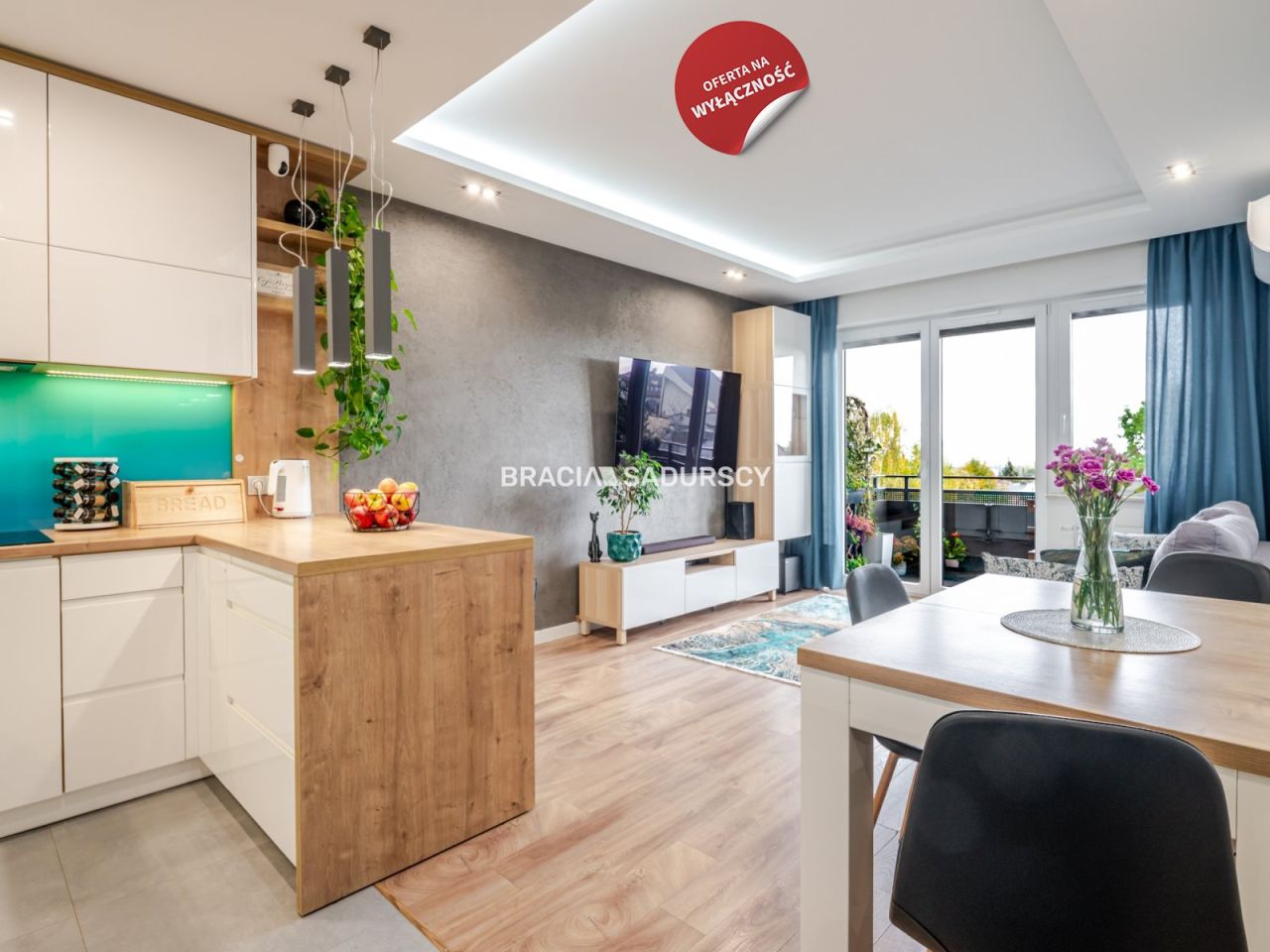 Mieszkanie 3-pokojowe Kraków Podgórze Duchackie, ul. Walerego Sławka. Zdjęcie 1