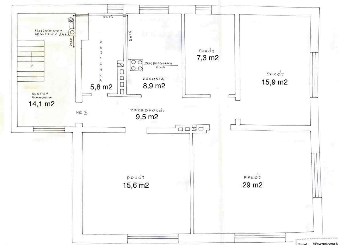Mieszkanie 4-pokojowe Bydgoszcz Bielawy. Zdjęcie 3