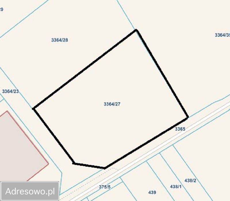 Działka inwestycyjna Kościan