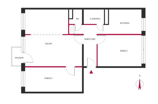 Mieszkanie 3-pokojowe Poznań Winogrady, os. Zwycięstwa. Zdjęcie 12