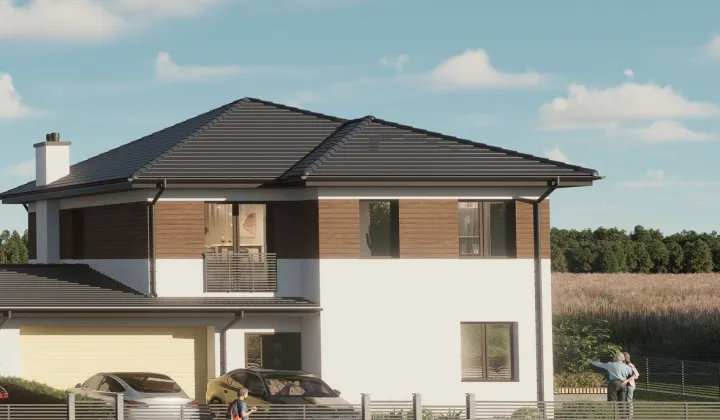 dom szeregowy, 6 pokoi Falenty Nowe