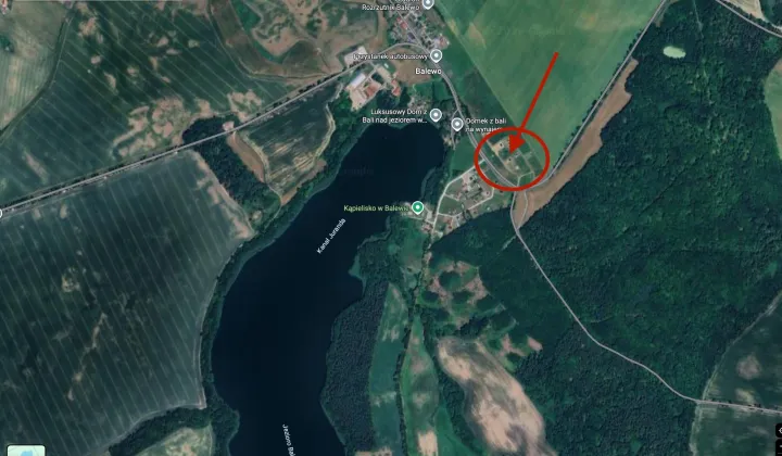 Działka rekreacyjna Balewo