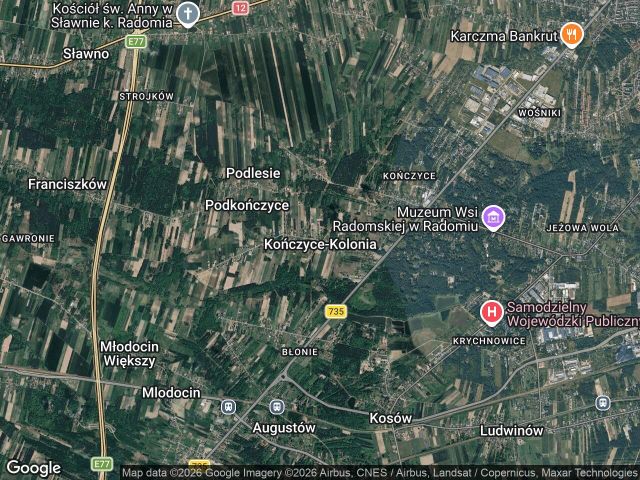 Działka budowlana Kończyce-Kolonia. Zdjęcie 1