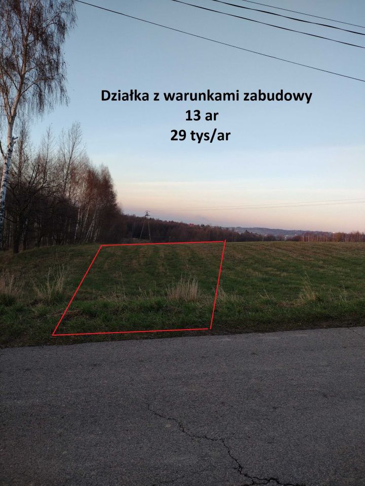 Działka budowlana Hermanowa