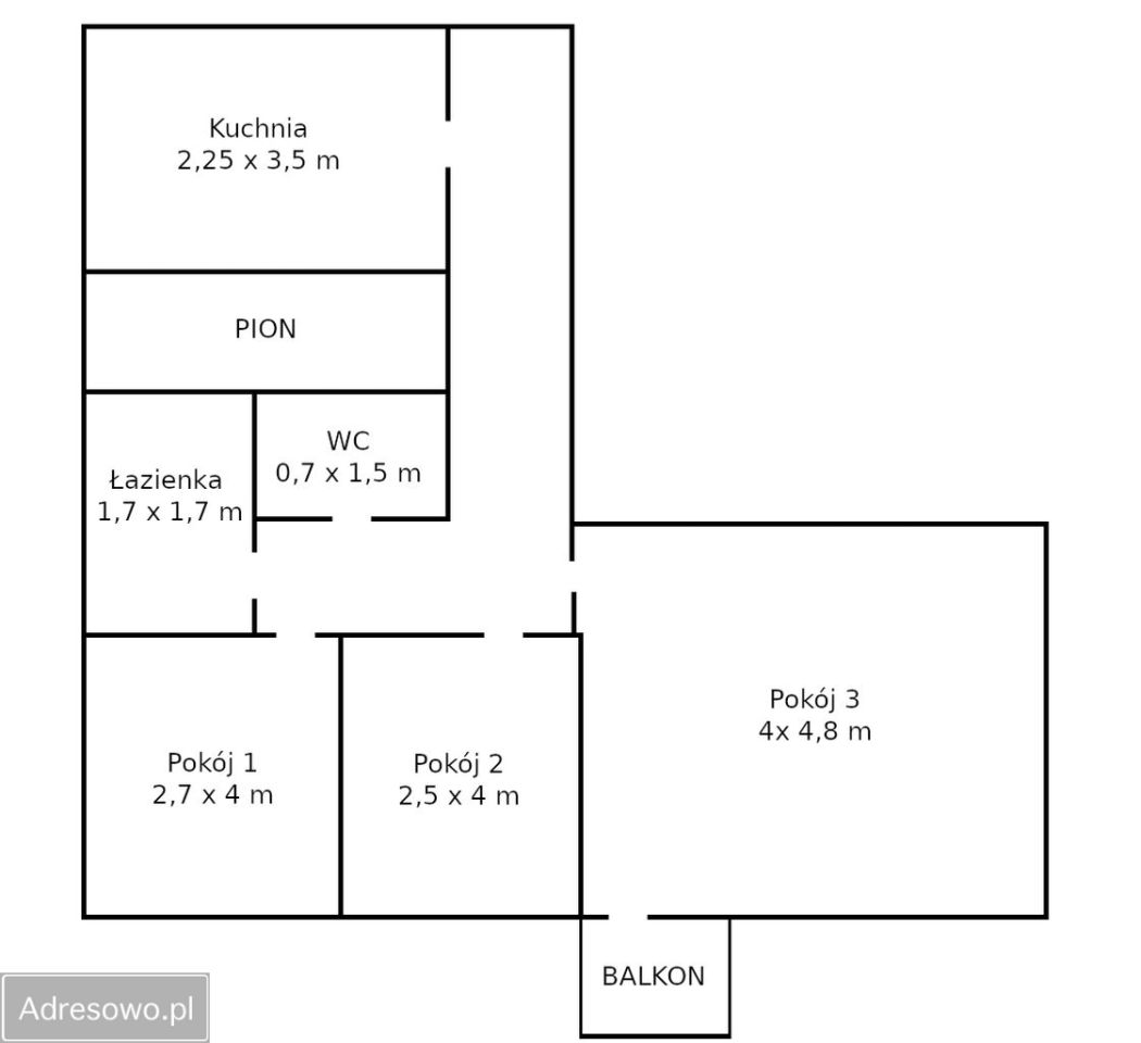 Mieszkanie 3-pokojowe Kielce, ul. Edwarda Meissnera. Zdjęcie 7