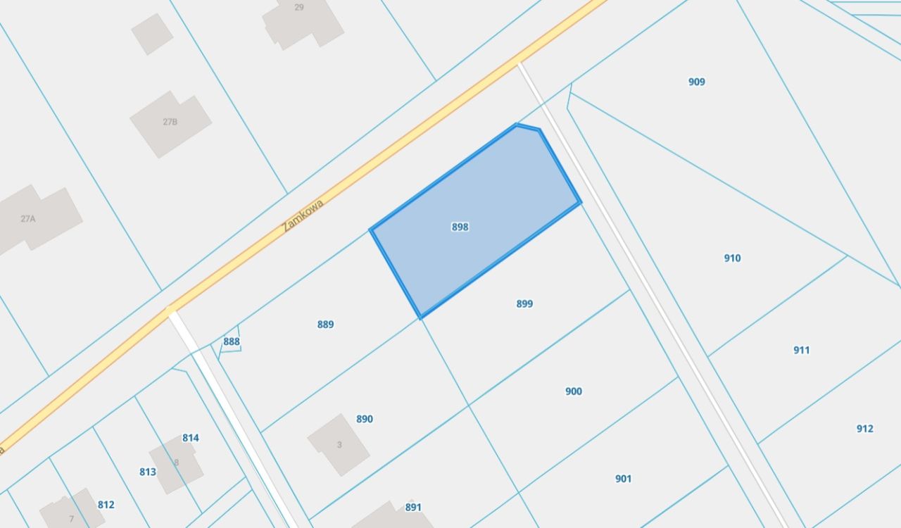 Działka budowlana Czemierniki, ul. Zamkowa. Zdjęcie 2