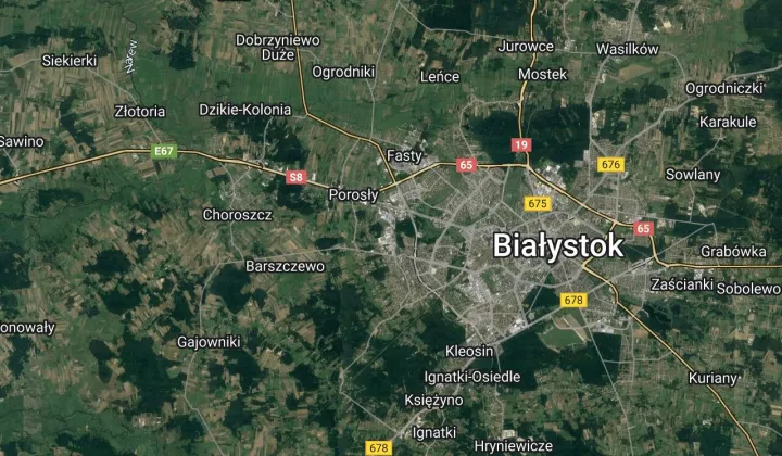 Działka Białystok Starosielce, ul. Elewatorska