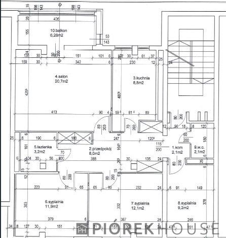 Mieszkanie 4-pokojowe Warszawa Mokotów, ul. Czerniakowska. Zdjęcie 15