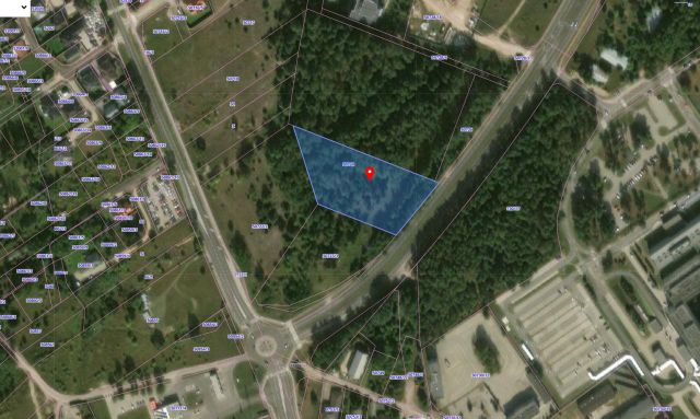 Działka budowlana Ostrołęka Centrum, al. ks. Jerzego Popiełuszki. Zdjęcie 1