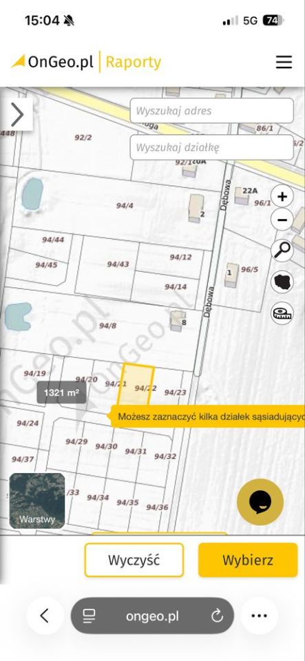 Działka budowlana Rudzienice. Zdjęcie 4