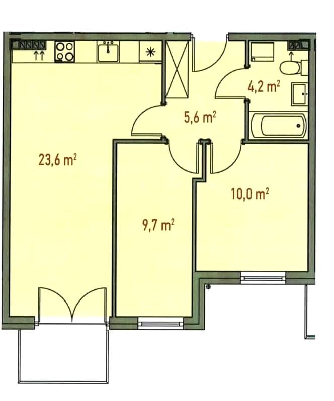 Mieszkanie 3-pokojowe Wrocław Maślice, al. Śliwowa. Zdjęcie 9