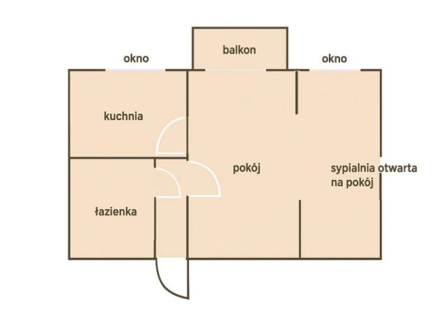 Mieszkanie 2-pokojowe Chełm, ul. Katedralna. Zdjęcie 3