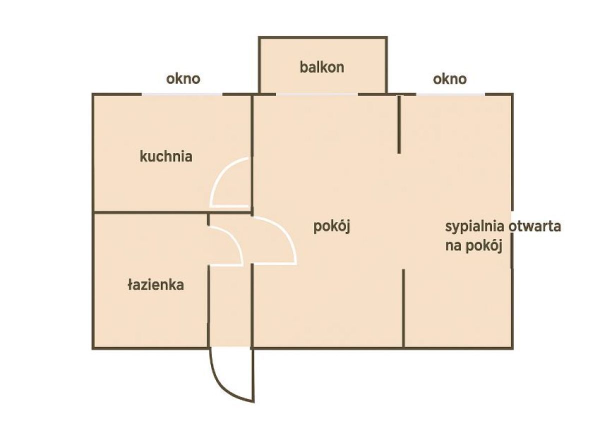 Mieszkanie 2-pokojowe Chełm, ul. Katedralna. Zdjęcie 3