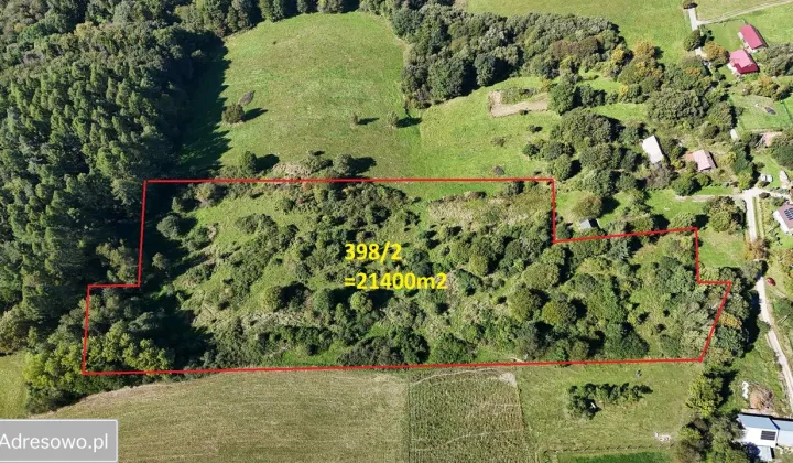 Działka rolno-budowlana Brzeżawa