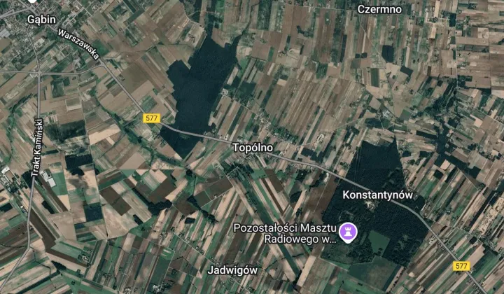 Działka budowlana Topólno