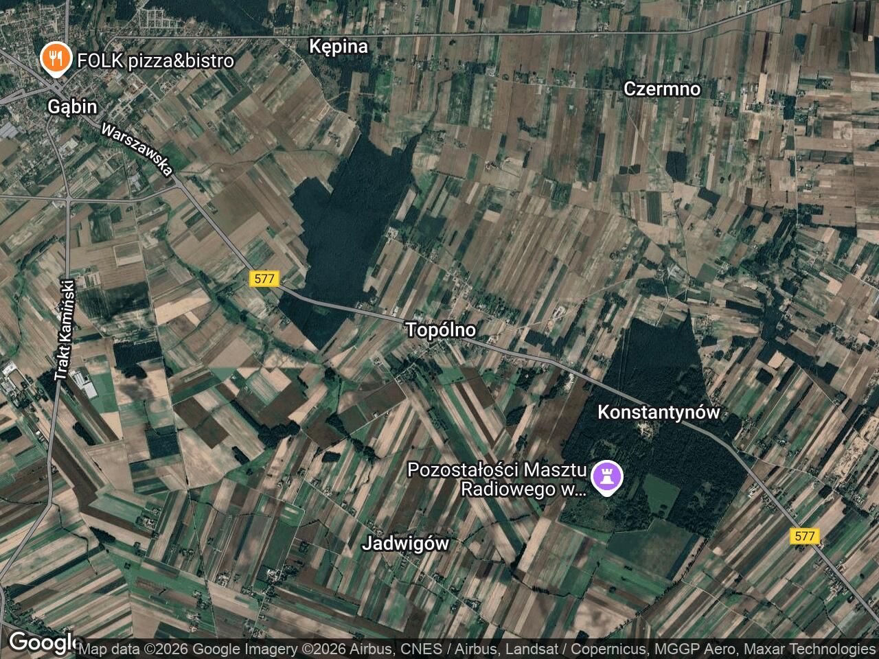 Działka budowlana Topólno