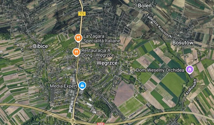 Działka budowlana Węgrzce