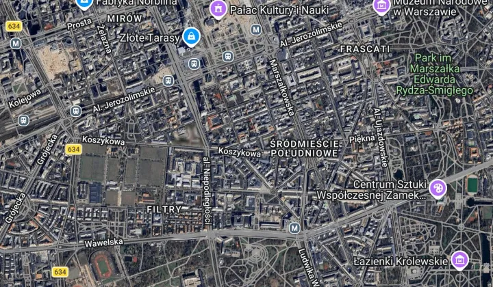 Mieszkanie 3-pokojowe Warszawa Śródmieście, ul. Wilcza