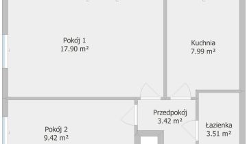 Mieszkanie 2-pokojowe Ostróda, ul. 21 Stycznia