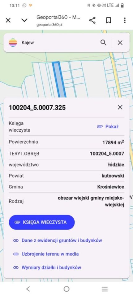 Działka rolna Kajew. Zdjęcie 3