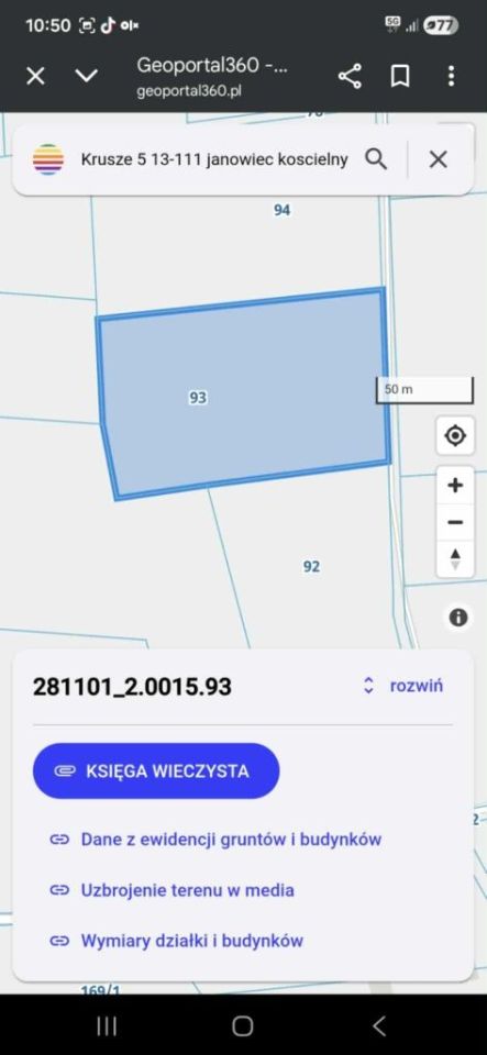 Działka rolna Krusze. Zdjęcie 2