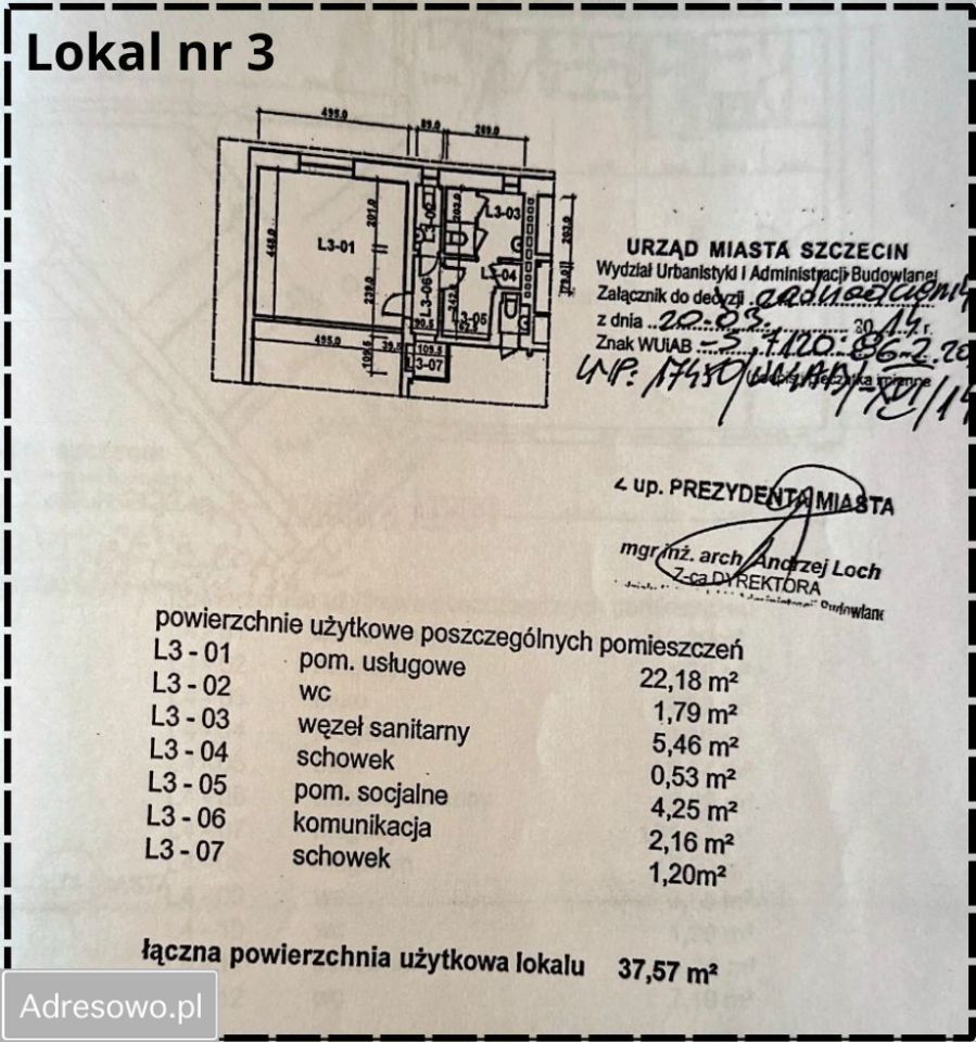Lokal Szczecin Niemierzyn, ul. Wszystkich Świętych. Zdjęcie 11