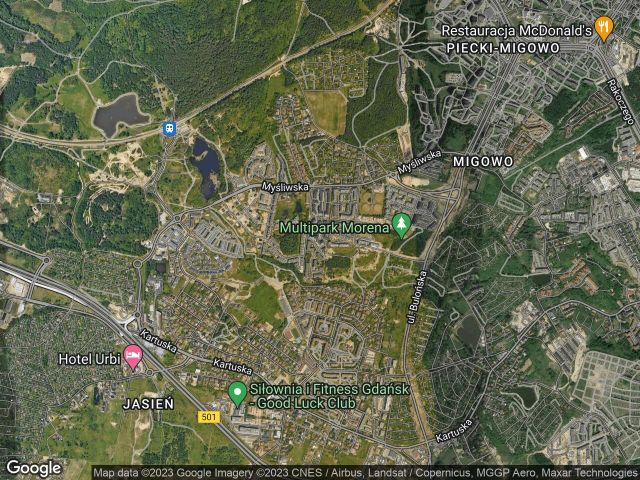 Mieszkanie 4-pokojowe Gdańsk Morena, ul. Myśliwskie Wzgórze. Zdjęcie 1