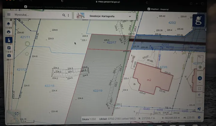 Działka budowlana Kraków Skotniki, ul. Księdza Franciszka Trockiego