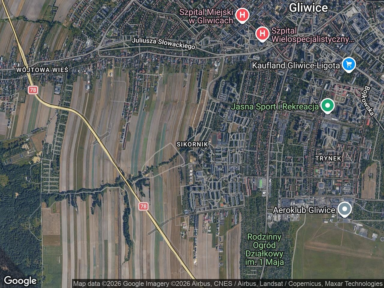 Mieszkanie 3-pokojowe Gliwice Sikornik. Zdjęcie 1