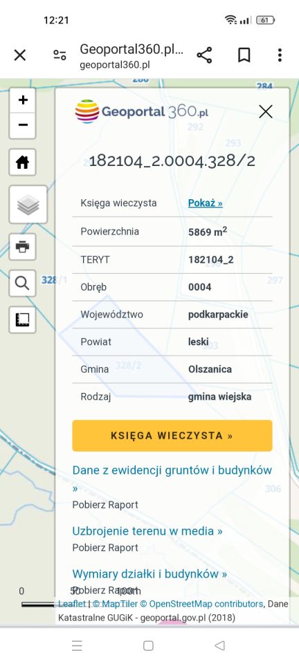 Działka rolna Rudenka. Zdjęcie 2
