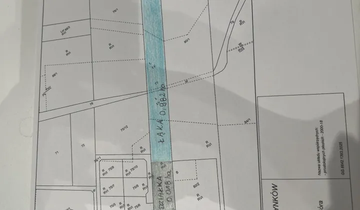 Działka budowlana Myślniew