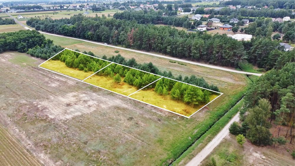 Działka budowlana Dąbrówka. Zdjęcie 3