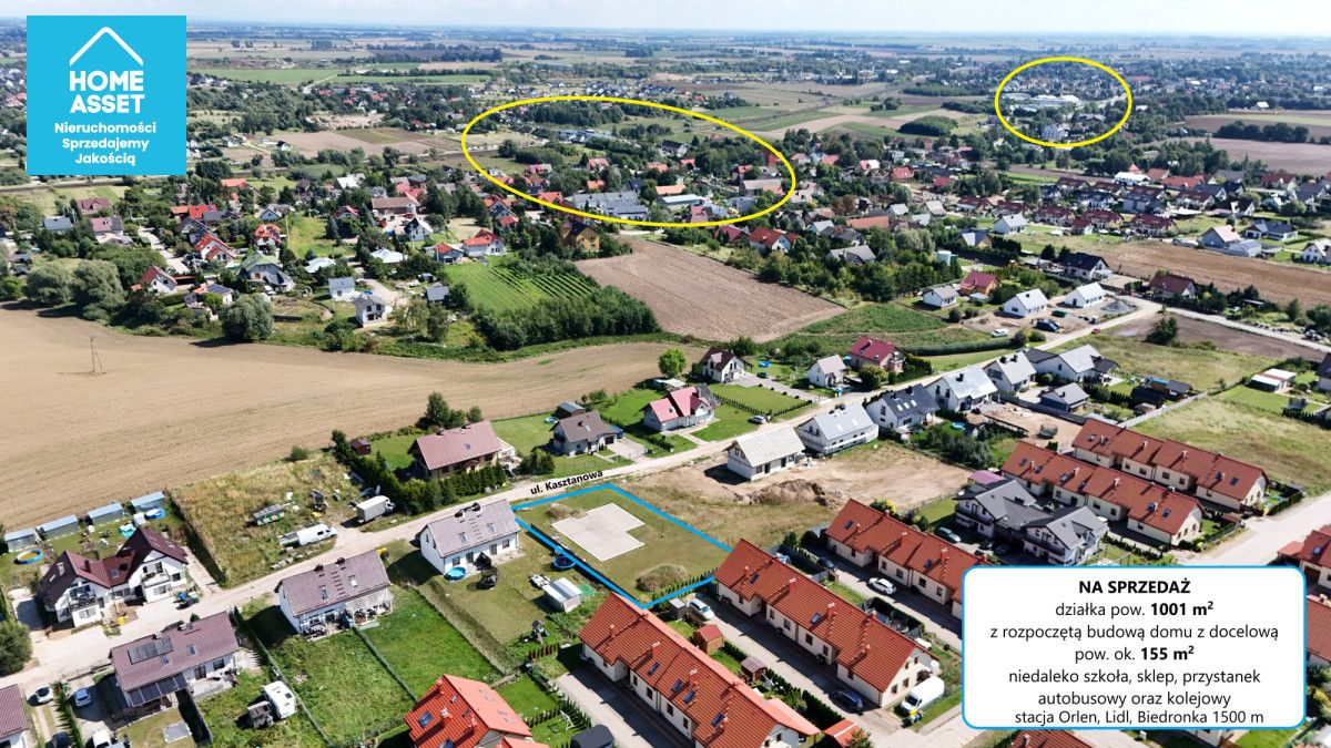 Działka budowlana Skowarcz, ul. Kasztanowa. Zdjęcie 13