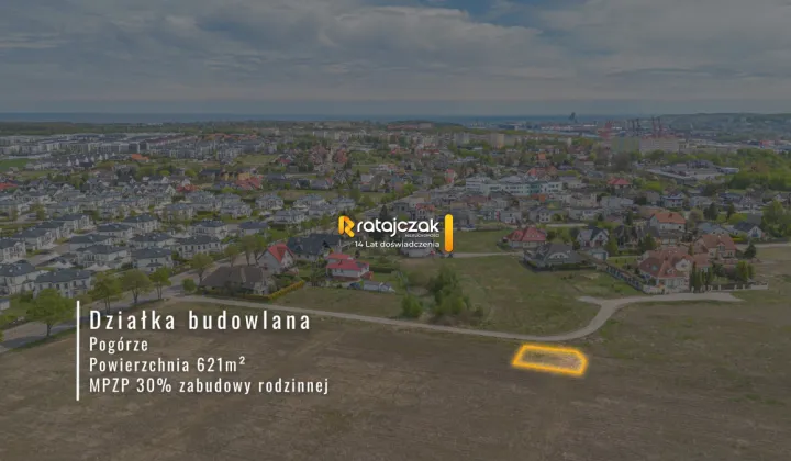Działka budowlana Pogórze, ul. Władysława Reymonta