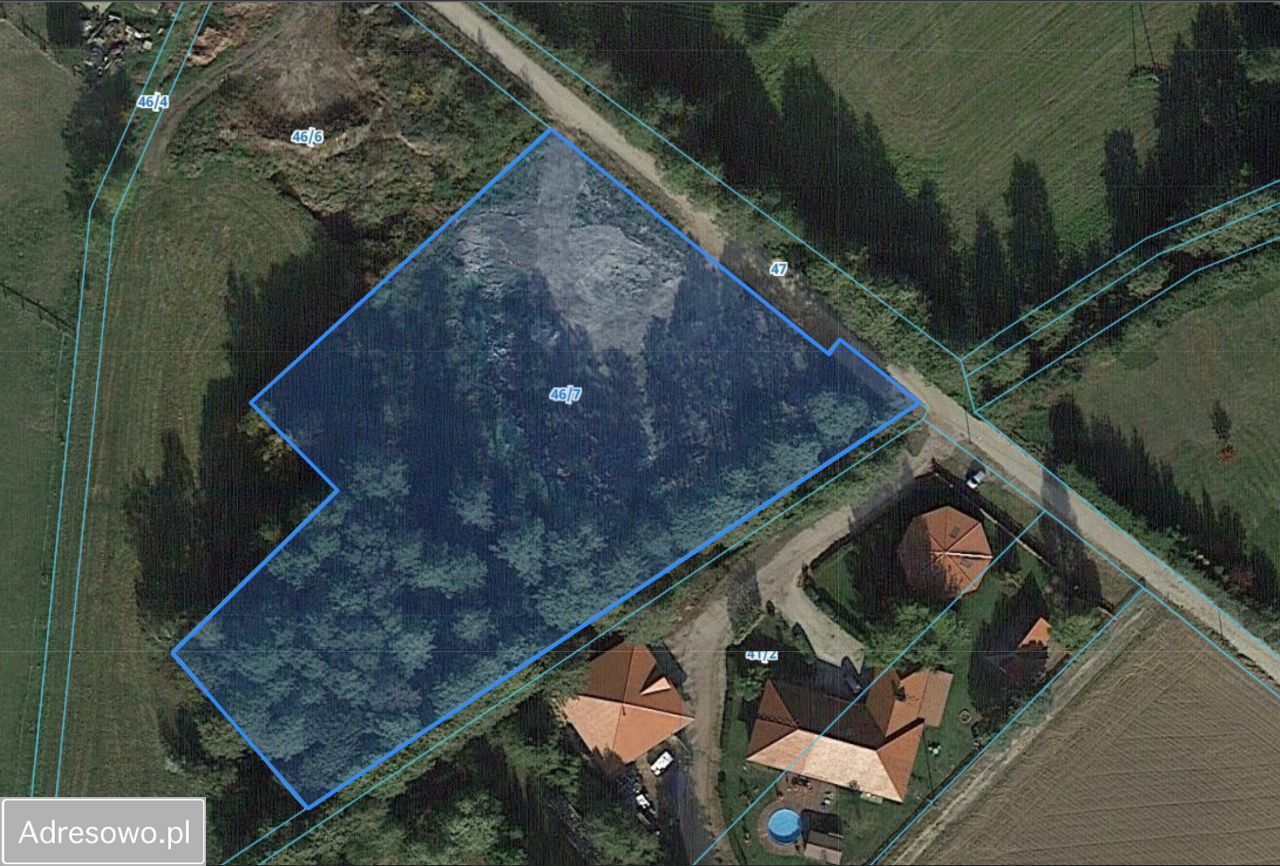 Działka budowlana Trzebania