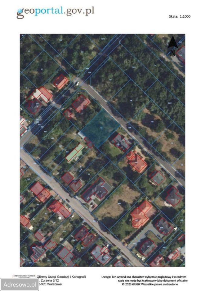 Działka inwestycyjna Warszawa Rembertów, ul. Solferino