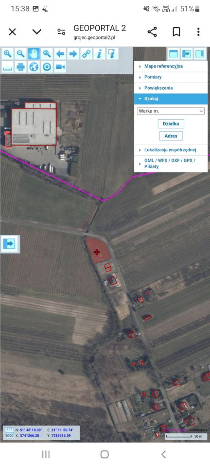 Działka budowlana Warka Winiary, ul. Parkowa. Zdjęcie 4