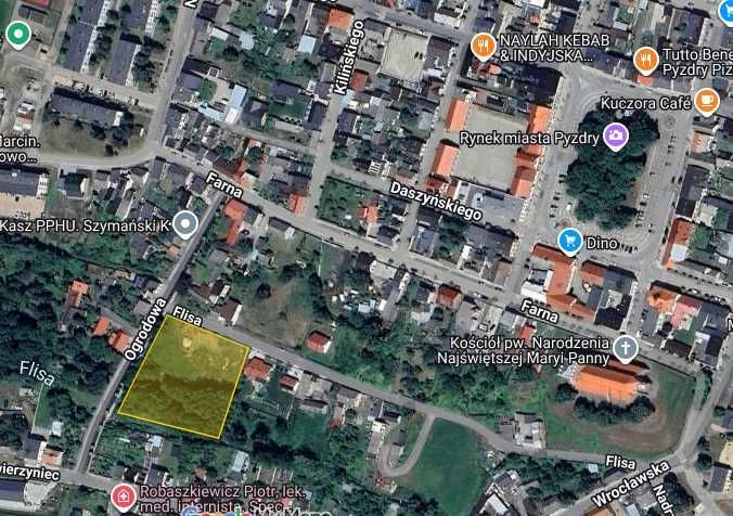 Działka budowlana Pyzdry, ul. Ogrodowa. Zdjęcie 1