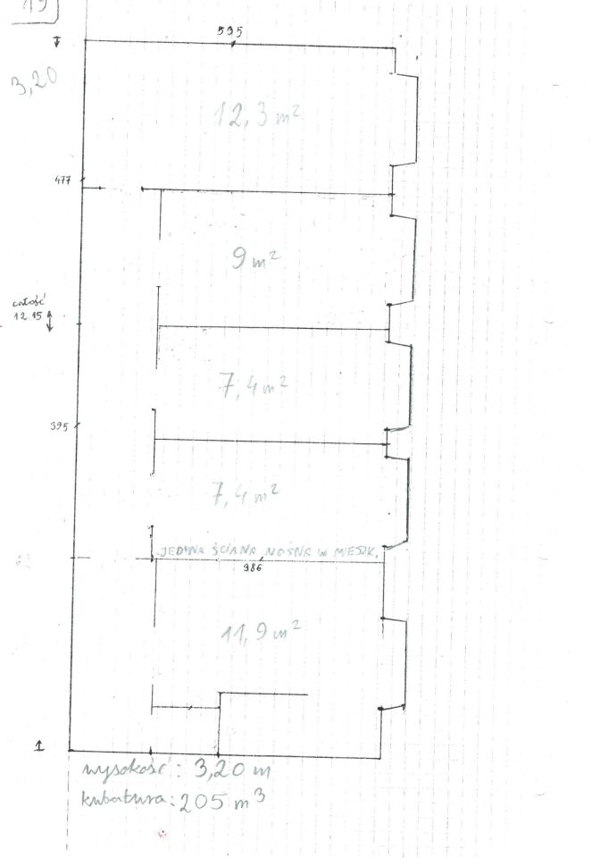Mieszkanie 4-pokojowe Łódź Śródmieście, ul. kpt. Pilota Franciszka Żwirki. Zdjęcie 2