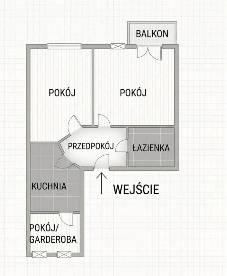 Mieszkanie 3-pokojowe Legnica Centrum, ul. Witelona. Zdjęcie 15
