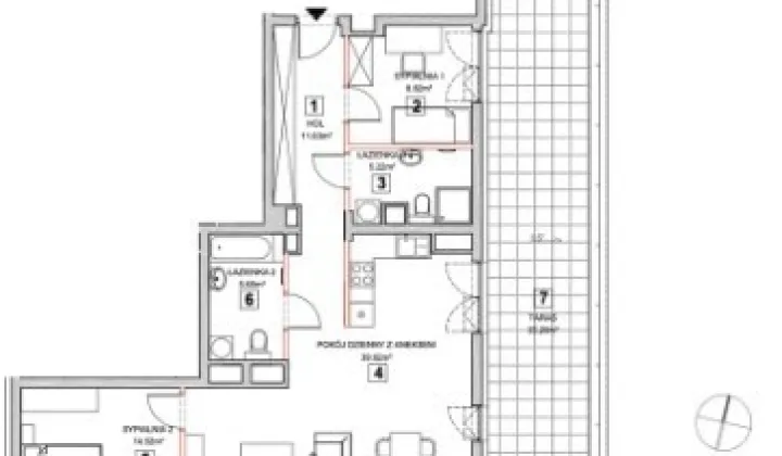 Mieszkanie 3-pokojowe Warszawa Białołęka