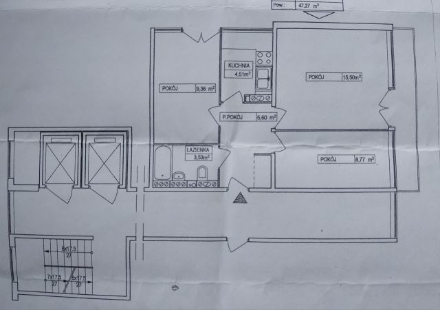 Mieszkanie 3-pokojowe Gryfino, ul. 1 Maja. Zdjęcie 1