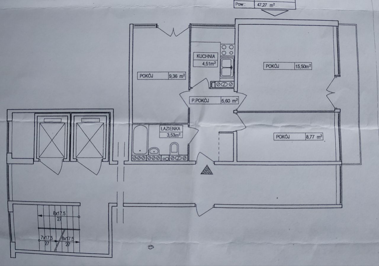 Mieszkanie 3-pokojowe Gryfino, ul. 1 Maja