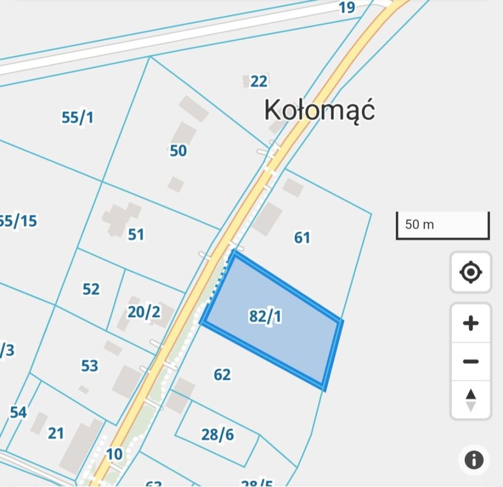 Działka budowlana Kołomąć. Zdjęcie 3