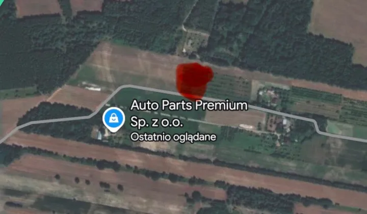 Działka budowlana Ojrzeń